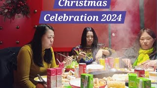 Christmas Celebration 2024 with friends @Momsheetvblog