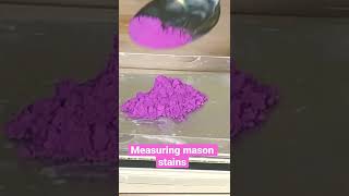 Have you used Mason stains before? #measurement #stains #pottery #powder #underglaze #ceramics