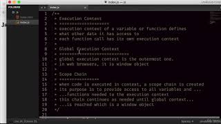 031 Execution context and scope chain