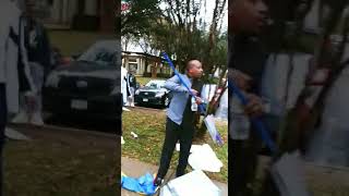 Congolese Protesters Violently attacked by Banyamulenge Mahoro Youth in Austin, Texas 11/27/2021 2/2