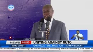 Former DP Rigathi Gachagua accuses President William Ruto of enabling corruption within State House