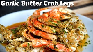 You Won't Want To Cook Crab Legs Any Other Way | Quick & Easy Garlic Butter Crab