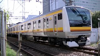 JR南武線向河原駅を発車するE233系N15編成各駅停車立川行き