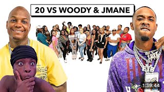 Callofkidd React To 20 WOMEN VS: LIL WOODY \u0026 FYBJMANE!