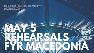 oikotimes.com: FYR Macedonia's Second Rehearsal Eurovision 2017