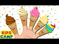 Ice Cream And Lollipop Finger Family 🍦🍭 | Nursery Rhymes For Babies By KidsCamp