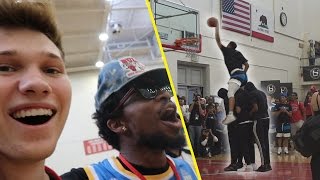 JUDGING THE #1 BALL IS LIFE ALL AMERICAN HIGHSCHOOL *DUNK CONTEST*