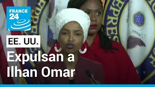 EE. UU.: congresista demócrata Ilhan Omar fue expulsada por supuestos comentarios antisemitas