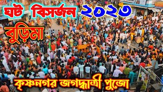 ২০২৩ এ কৃষ্ণনগরের ঐতিহ্যমন্ডিত জগদ্ধাত্রীর ঘট বিসর্জন | krishnanagar ghat visarjan 2023 #ghatvasan