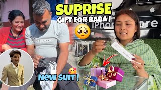 First Time Baba Lai Mobile Gift 🎁 Rajni Mame Lai Pane!Reaction Baba Mame 😱