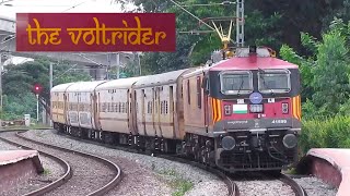 'The Voltrider' WAG9 powers Channapatna Passenger || Indian Railways