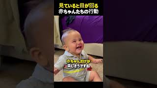 見ていると目が回る赤ちゃんたちの行動