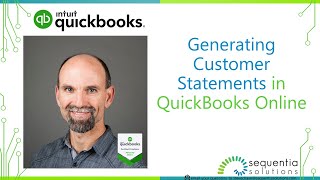 Generating Customer Statements in QuickBooks Online