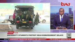 University students protest HELB disbursement delays