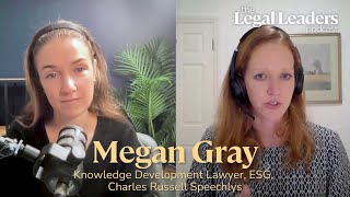 Megan Gray's journey through her legal career, motherhood and gender equality advocacy