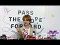 live 🔴 “นุนิว ชวรินทร์ ” ร่วมงานแถลงข่าวโครงการ pass the hope forward