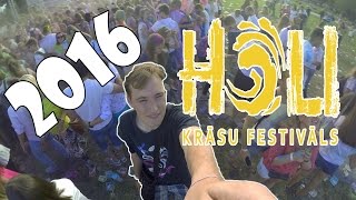 SKOLĒNA SAPNIS: Holi krāsu festivāls 2016, YOUTUBERU BATTLS, Evelina Parkera