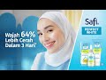 #SafiPerfectWhite Bintik Hitam Pudar dan Wajah 64% Lebih Cerah dalam 3 Hari