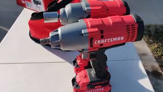 Craftsman Impact Wrench CMCF940M1 VS CMCF900M1