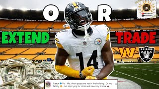 Trade Rumors!!!! Should The Steelers Trade George Pickens Or Extend His Contract ?