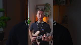 With bass vs No bass