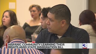 Hispanic community learns their rights amid state immigration bill