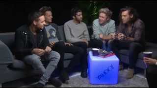 One Direction interview with Yahoo 2014