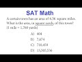 SAT Math