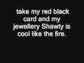 Sean Kingston Fire burning (Lyrics)