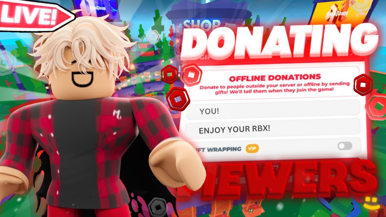 Donating To Viewers Youtube