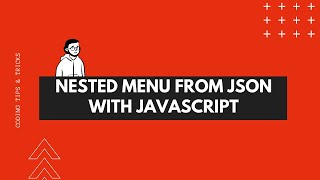 Nested Menu from JSON with Javascript