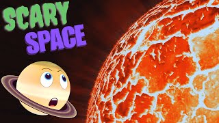 Spooky Side of Space | Scary Things for Kids | Space for Kids