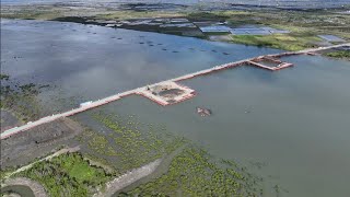 2024.06.22 台61線西濱快速公路 最南端 跨曾文溪大橋工程 進度更新