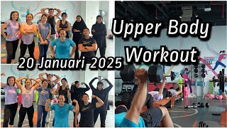 Upper Body Workout Class - Suasana Seru di Kelas Gym! 💪🔥