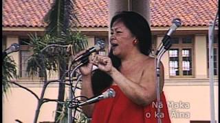 Kaho`olawe Video Archive - Puanani Burgess at `Iolani Palace, 1982