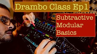 Intro to Subtractive modular synthesis with Drambo pt1