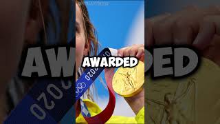 Olympic gold medals are not made of gold ? #shorts #shortsfeed #youtubeshorts