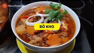 Hướng Dẫn Cách Nấu Món Ăn Theo Mùa- BÒ KHO by MonngonHoGuom