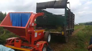 Tomcat 150CDE wood chipper