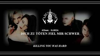 Lacrimosa - Dich zu töten fiel mir schwer (English)