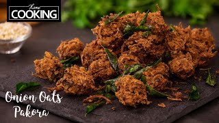 Onion Oats Pakora | Tea time Snacks | Pakoda Recipe | Instant Oats Recipes