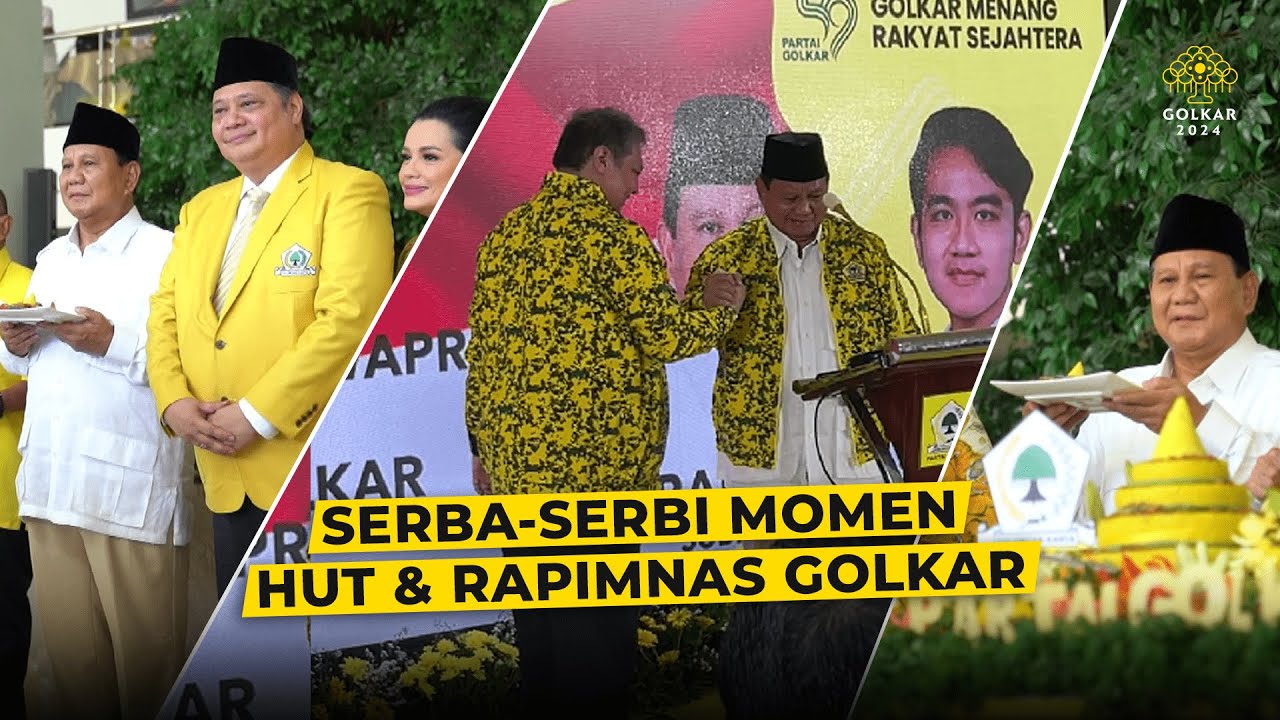 Hut Dan Rapimnas Golkar Youtube