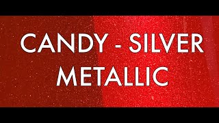 How-To Spray a Candy - Metallic Silver