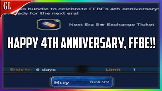 HAPPY 4TH ANNIVERSARY FFBE GLOBAL!!!!