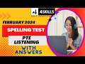 Spelling Test PTE Most Important Spellings | 4SKILLS- Language Training Center