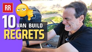 10 Van Build Regrets (and How to Avoid Them) 🙁