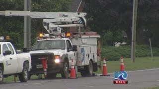 Dominion Power tallies outages in VA