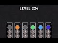 Ball Sort Puzzle Level 224 #ballsortpuzzle #ballsortpuzzlegameplay #puzzlegame #mobilegames