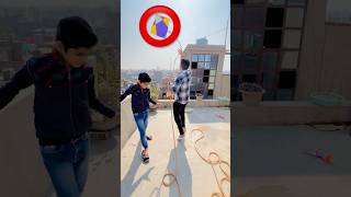 FLY A KITE USING A WATER PIPE ☺️😱#kiteflying #vaibhavsainivlogs #shorts