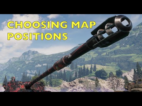 Wot Choosing Map Positions Where Do You Go World Of Tanks Youtube